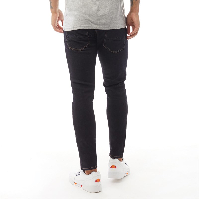 Buy 883 Police Mens Moriarty Slim Fit Jeans Dark Wash