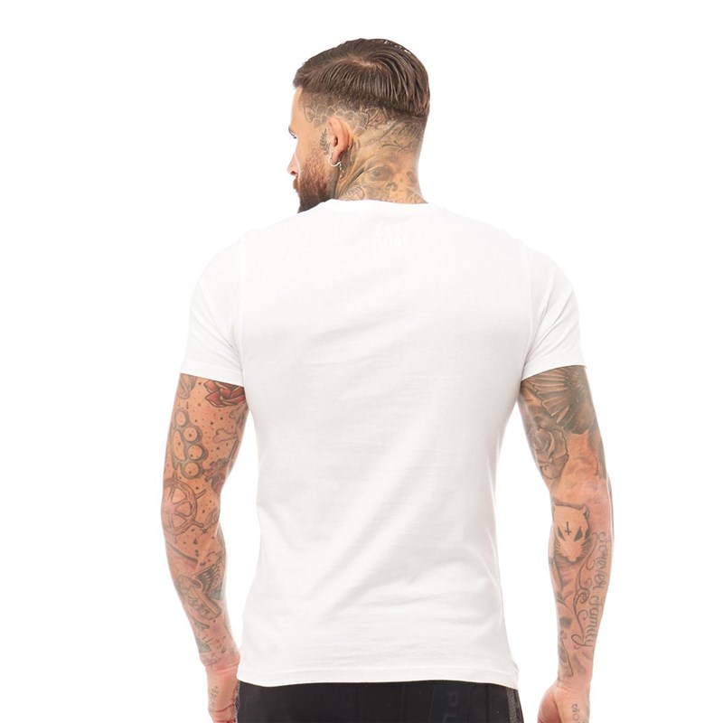 883 Police Mens Cyro T-Shirt White