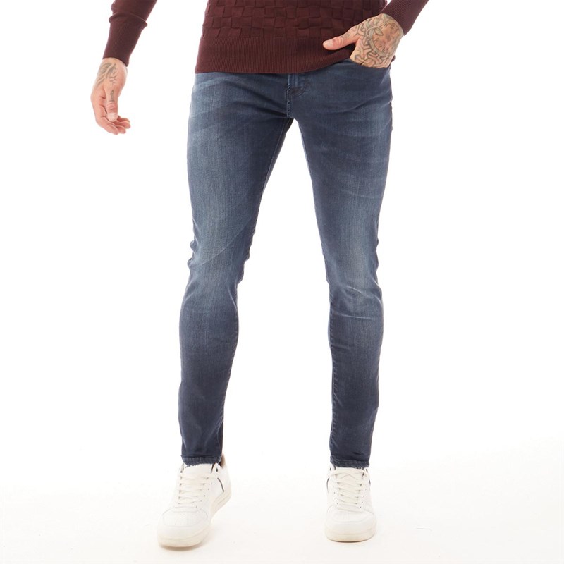 police slim fit jeans