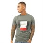 883 Police Mens Blox T-Shirt Khaki