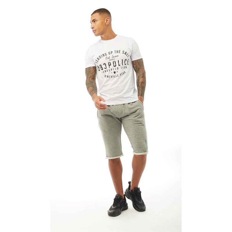 883 Police Mens Ville T-Shirt White