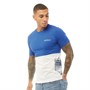 883 Police Mens Wes T-Shirt Electric Electic Blue/White