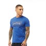 883 Police Mens Harpoon T-Shirt Electric Blue