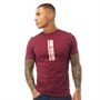 883 Police Mens Lenore T-Shirt Deep Red