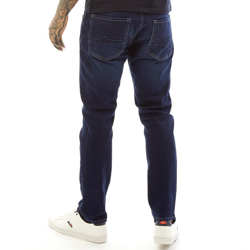883 Police Mens Turalt 407 Regular Fit Jeans 407- Blue