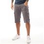 883 Police Mens Mosley Cargo Shorts Grey