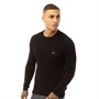 883 Police Mens Degrees Crew Neck Jumper Black