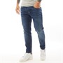 883 Police Mens Moriarty 674 Slim Fit Jeans Cor674 Mid Blue