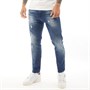 883 Police Mens Moriarty 642 Slim Fit Jeans Cor 642 Washed Blue