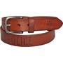 883 Police Ceinture Grain Homme Brun Clair