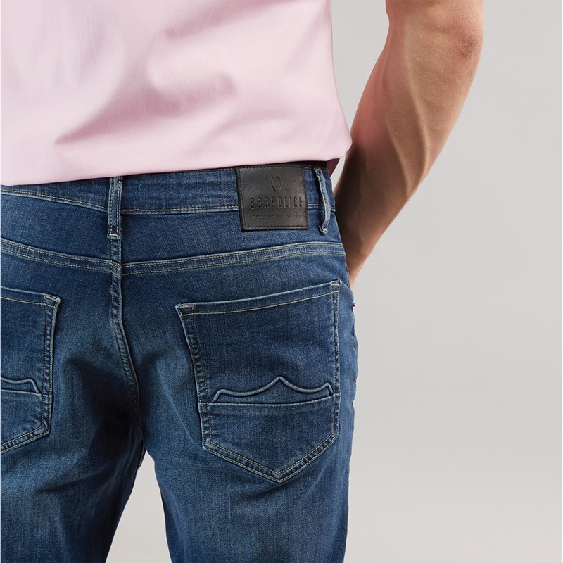 883 Police Jean Fusélé Pottin 224 Homme Bleu