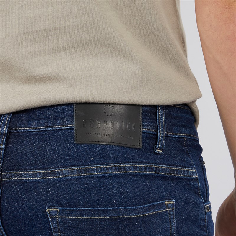 883 Police Mens Pottin 407 Regular Fit Jeans 407-Blue