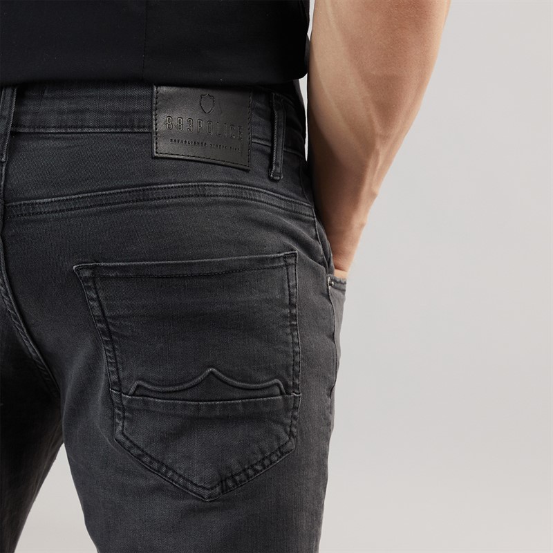 883 Police Herre Champa 409 Slim Jeans Sort