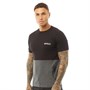 883 Police Mens Zaplet T-Shirt Black/Charcoal