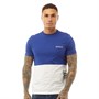 883 Police Mens Zaplet T-Shirt Electric Blue/White