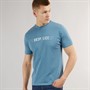883 Police Herre Rymer T-shirts Indigoblå