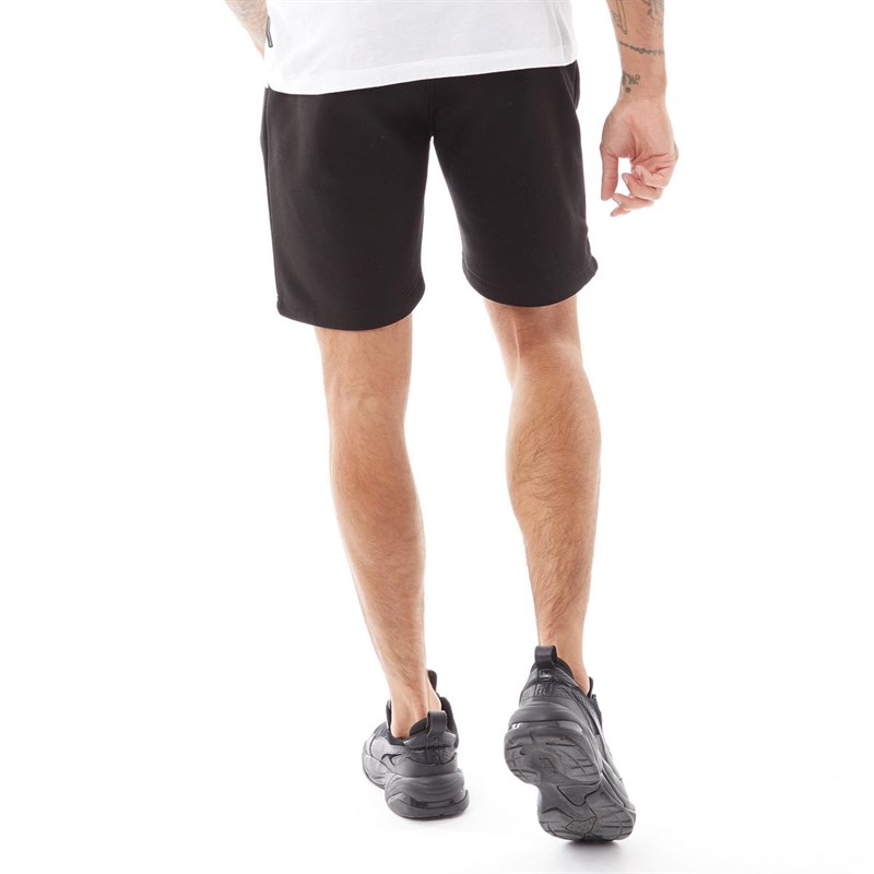 883 Police Mens Tripp Jersey Shorts Black