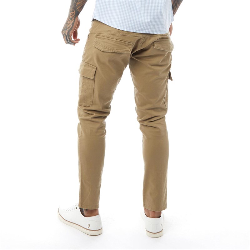 Buy 883 Police Mens Supernova Cargo Pants Sand