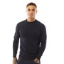 883 Police Mens Twisted Crew Neck Jumper Navy
