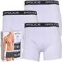 883 Police Mens Carmello Three Pack Boxers White