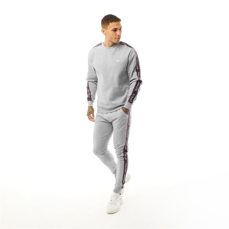 883 Police Mens Egami Sweatshirt Grey