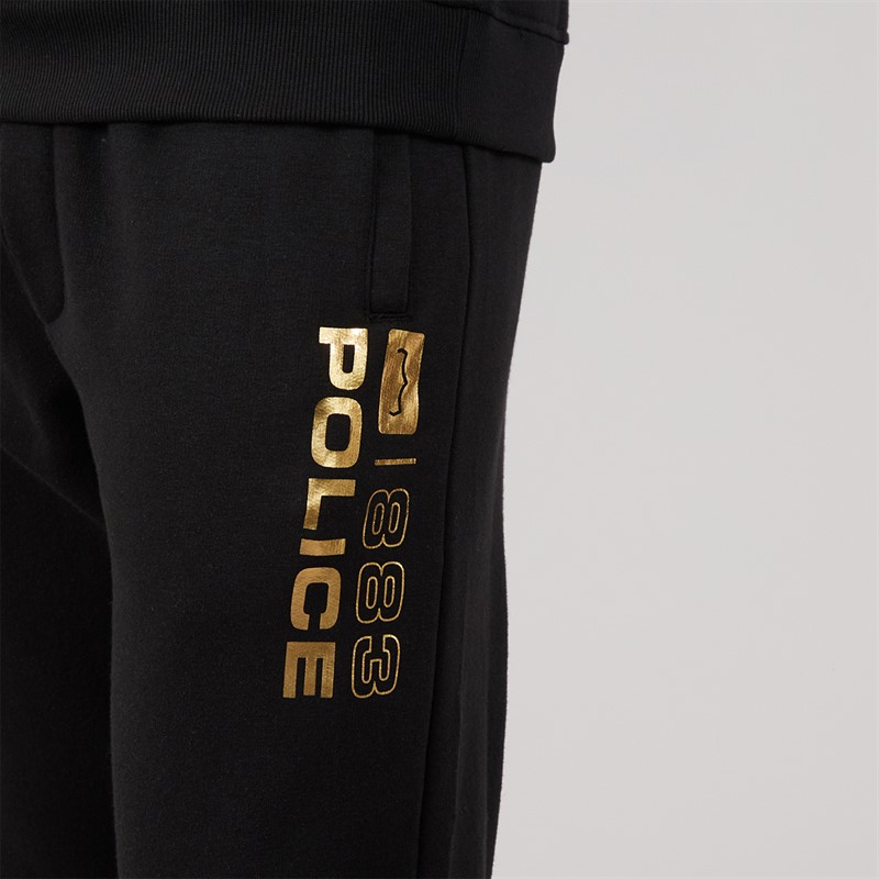 883 Police Mens Mina Tracksuit Black/Gold