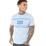 883 Police Mens Arago T-Shirt Sky Blue