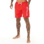 883 Police Mens Euler Swim Shorts Red