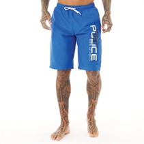 883 Police Mens Calix Swim Shorts E.Blue