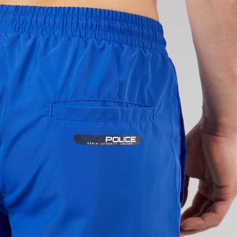 883 Police Mens Calix Swim Shorts E.Blue
