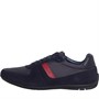 883 Police Mens Barlow Trainers Navy/Red