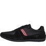 883 Police Mens Barlow Trainers Black/Red