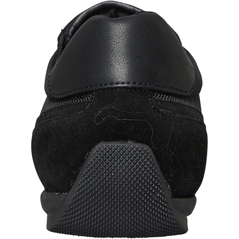 883 Police Mens Barlow Trainers Black/Red