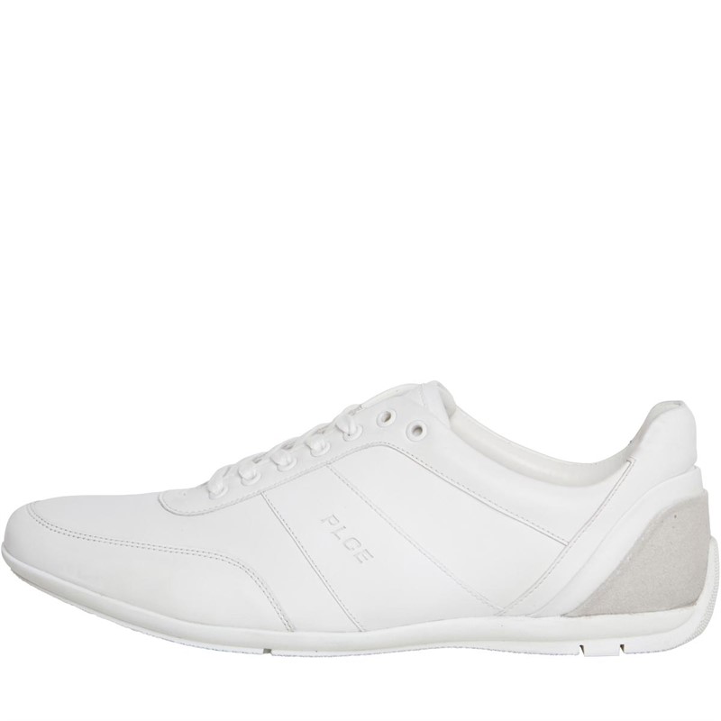 883 Police Mens Brent Trainers White
