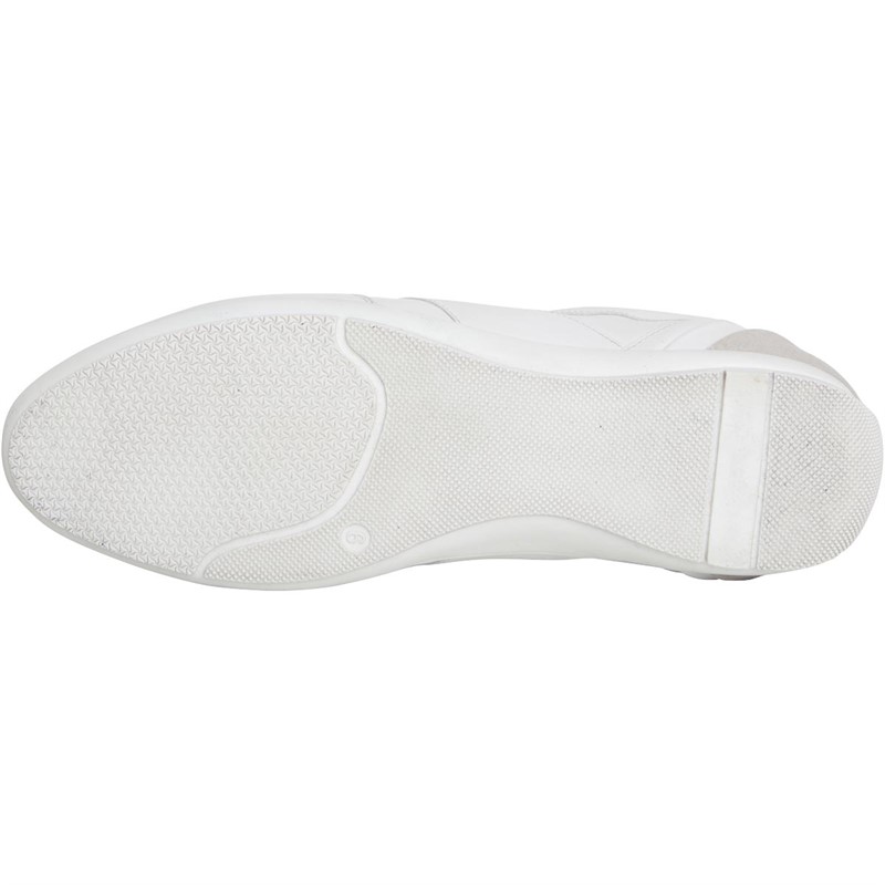 883 Police Mens Brent Trainers White