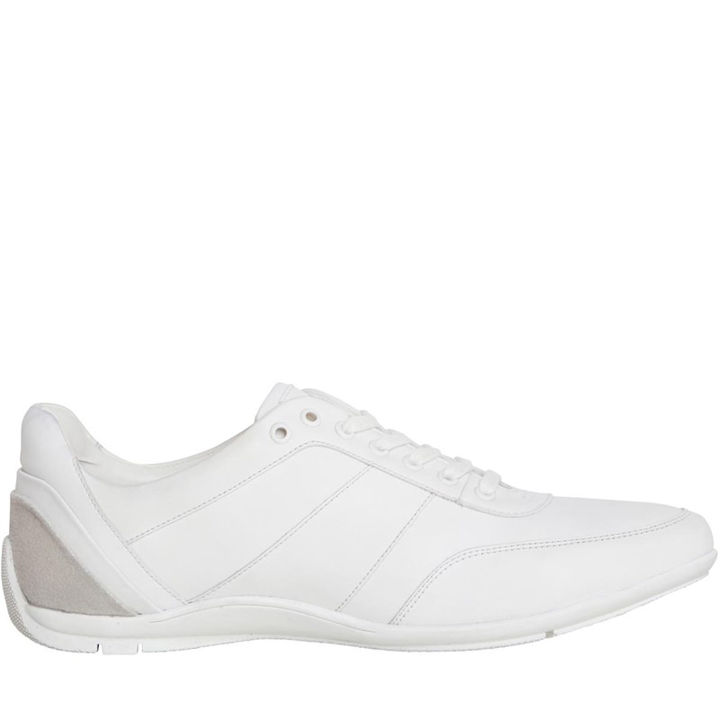 883 Police Mens Brent Trainers White