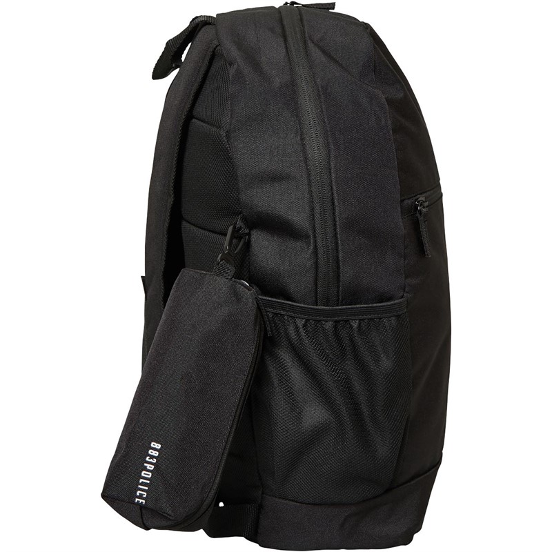 883 Police Mens Bracken Backpack Black