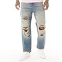 883 Police Mens Narton 868 Straight Fit Jeans Blue Tint Wash