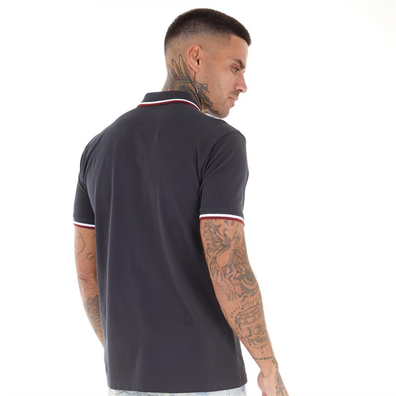 883 Police Mens Reform Polo Charcoal