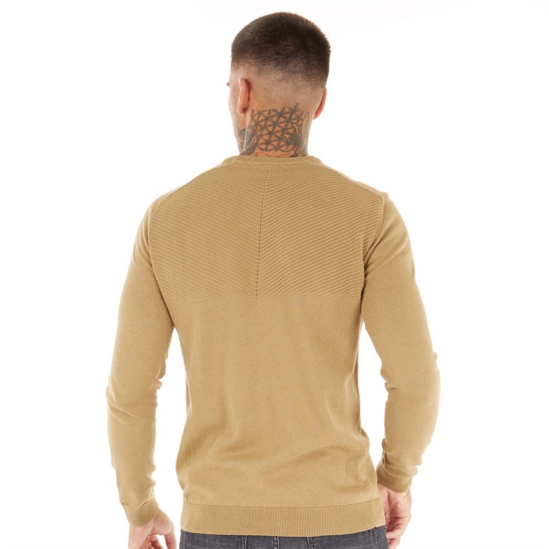 883 Police Mens Vincious Jumper Oatmilk