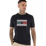 883 Police Mens Romer T-Shirt Black