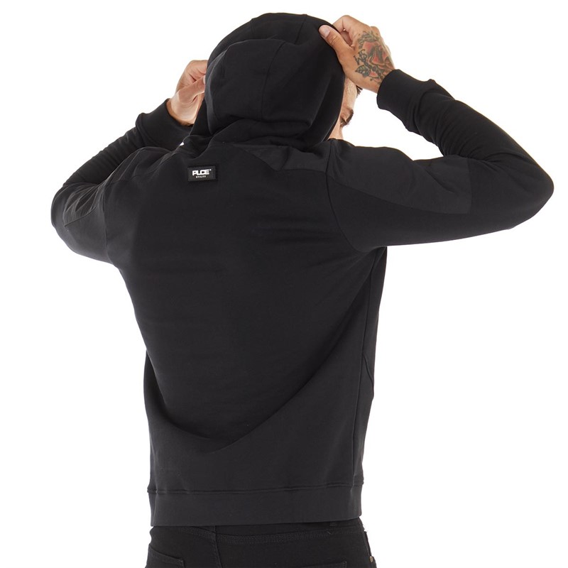 883 Police Mens Corman Hoodie Black