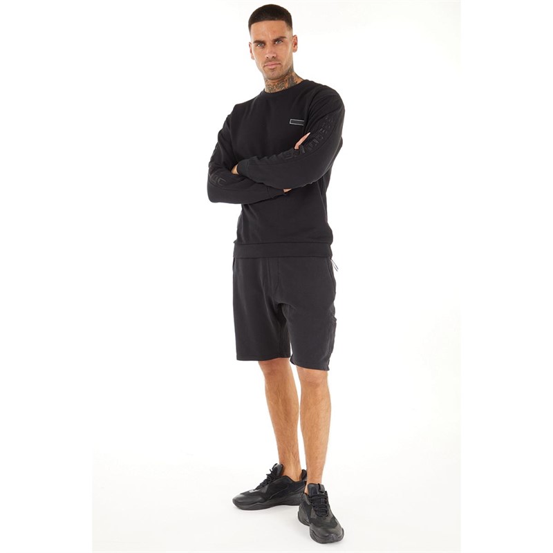 883 Police Mens Layton Sweatshirt Black