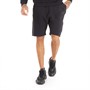 883 Police Mens Rust Jersey Shorts Jet Black