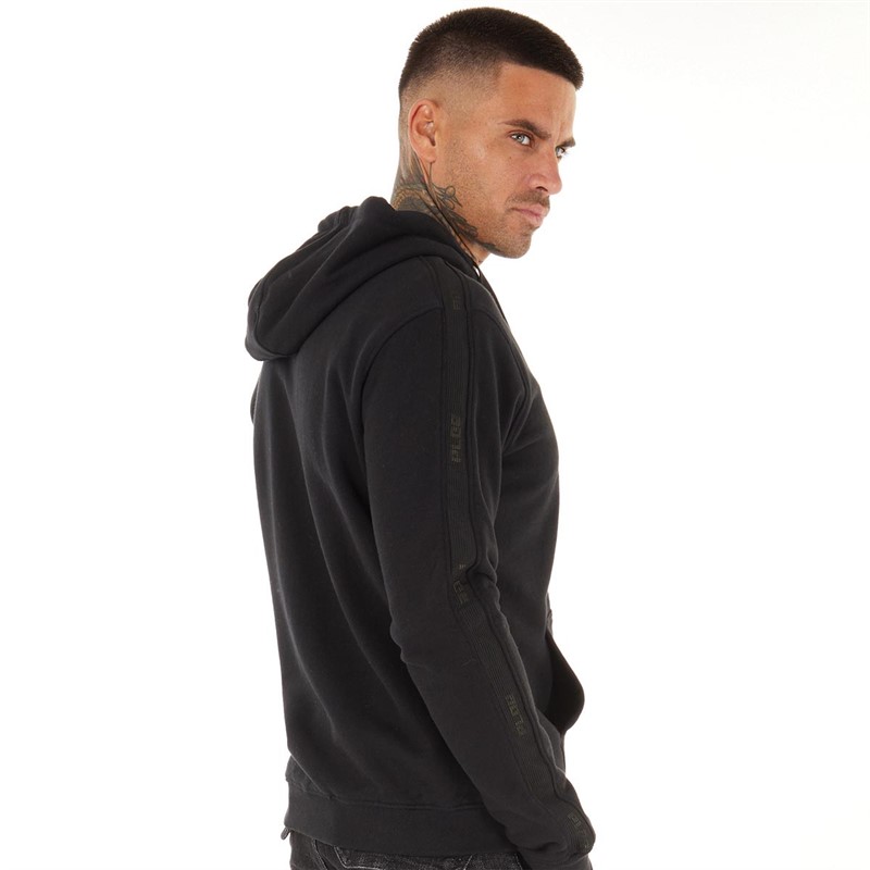 883 Police Mens Kempton Hoodie Black
