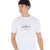 883 Police Mens 903 Police Pucket T-Shirt White