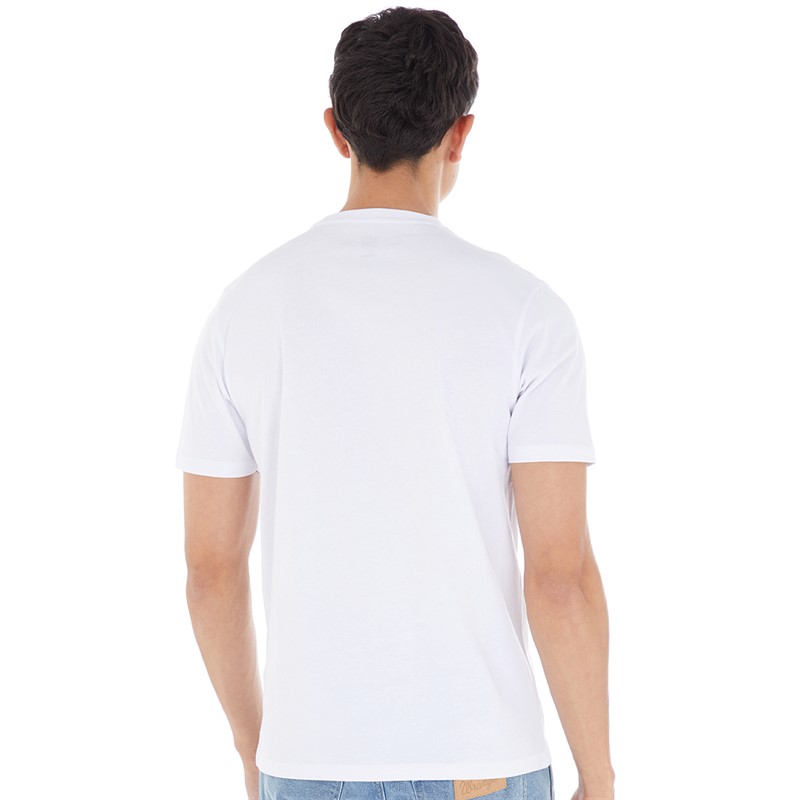 883 Police Mens 903 Police Pucket T-Shirt White