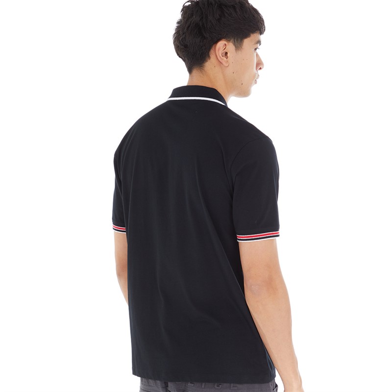 883 Police Mens 914 Police Chancey Polo Black