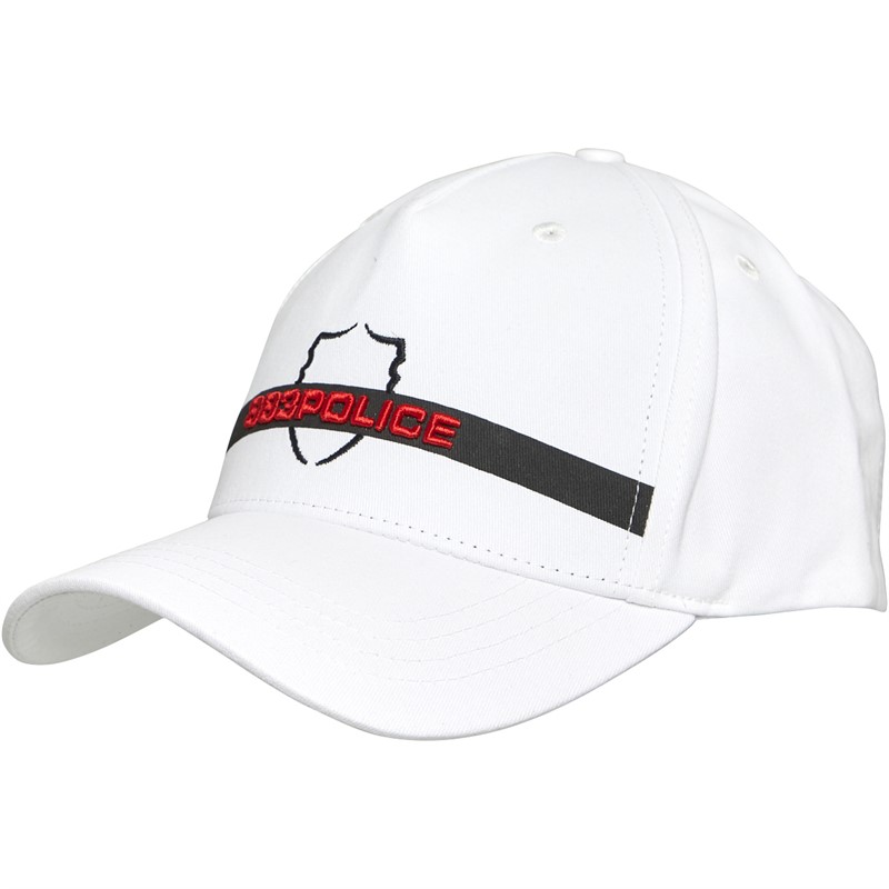 883 Police Mens Cosmin Cap White