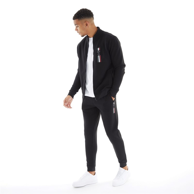 883 Police Mens Kirkby Tracksuit Black